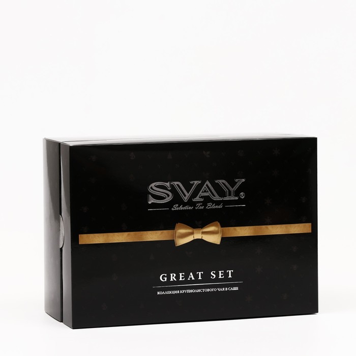 фото Набор чая svay great set new year, 4 вкуса, 40*2 г