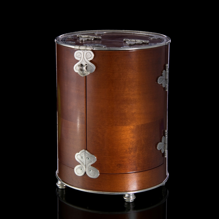 Набор для коньяка в сундуке (графин, 2 бокала 210 мл.)