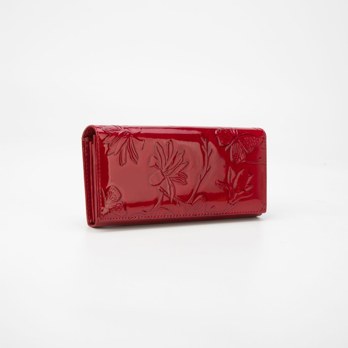 

Кошелёк, отдел на магнитах, цвет красный