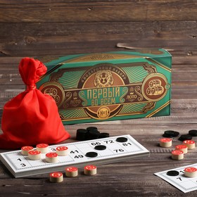 

Подарочной набор «Первый во всём», лото