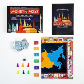 

Экономическая игра «MONEY POLYS. Города России», 5+