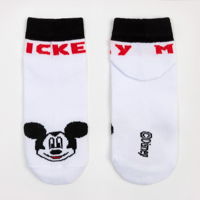 

Носки "Mickey Mouse", Микки Маус, белый, 14-16 см