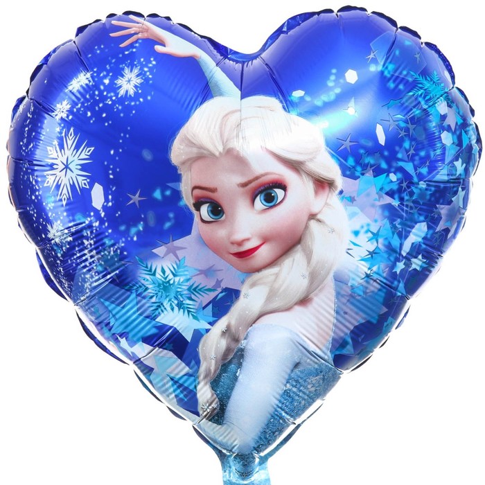 Шар воздушный Эльза, 16 дюйм, фольгированный, Холодное сердце шар фольгированный холодное сердце