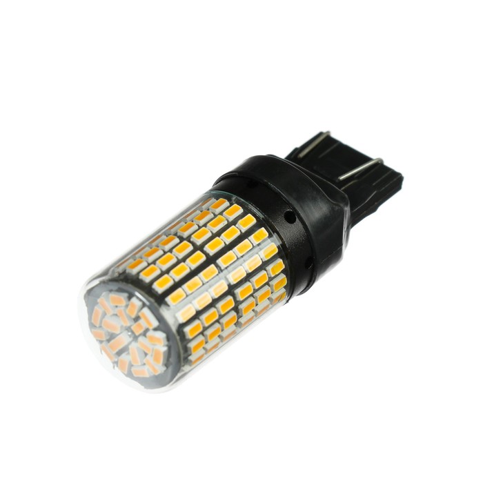 Автолампа светодиодная WY21W, 144 SMD, 12 В, свет оранжевый