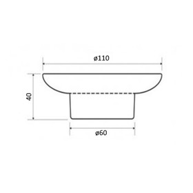 

Мыльница для: X-Round, X-Steel, X-Square, Samba, Rumba, XR803, XS802, XQ802, матовое стекло