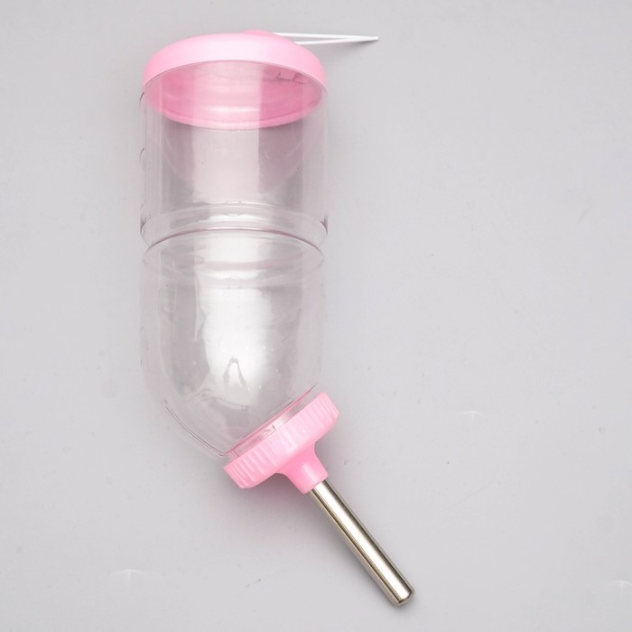 Поилка для кроликов, 250 мл, 20,5 Х 5 см, микс цветов