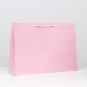 Пакет ламинированный,розовый, 38 х 53,5 х 13 см