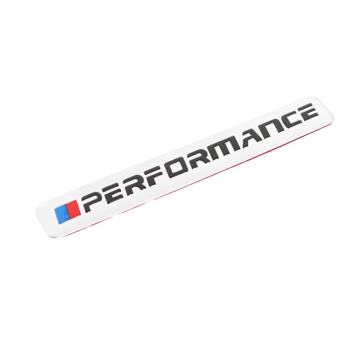 

Наклейка на авто "PERFORMANCE", металлическая, 8.5×1.2 см, хром