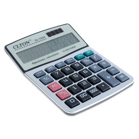 

Калькулятор настольный, Clton CL - 1233, 16 - разрядный, двойное питание