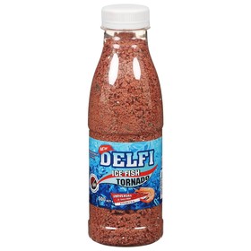 

Прикормка зимняя Delfi Ice Fish Tornado, универсальная, креветка, цвет красный с блёстками, 500 мл