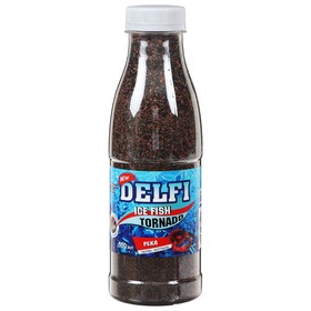 

Прикормка зимняя Delfi Ice Fish Tornado, река, червь/мотыль, черная, 500 мл