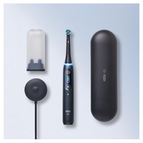 

Электрическая зубная щетка Oral-B iO 9 Black Onyx, 7 режимов, Bluetooth, АКБ, чёрная