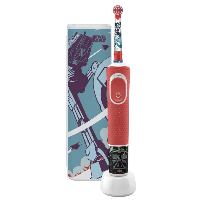 Электрическая зубная щетка детская Oral-B Vitality Kids Star Wars, D100.413.2KX, 2 режима