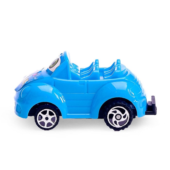 Машина инерционная "Кабриолет", с глазками, цвета МИКС