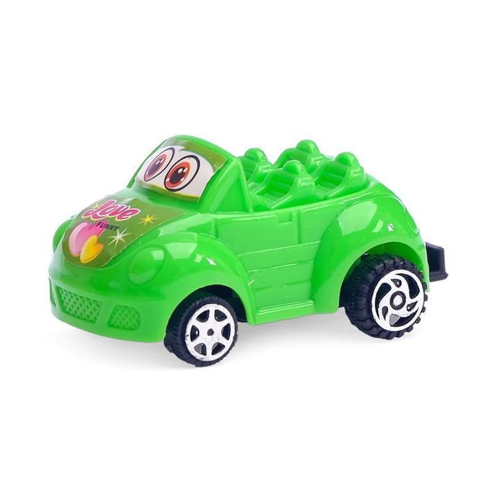 Машина инерционная "Кабриолет", с глазками, цвета МИКС
