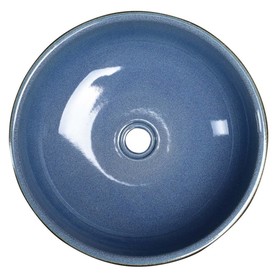 

Раковина Sapho MOON PRIORI, на столешницу, 41x15 см, синий/серый