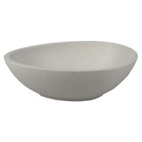 

Раковина Sapho PUNC, на столешницу, со сливом, 53x39 см, белый песчаник
