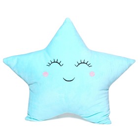 Мягкая игрушка-подушка «Звезда» голубая, 40 см Ош