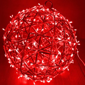 

Светодиодная фигура "Шар", объемная, 50 х 50 х 50 см, 25 Вт, КРАСНЫЙ