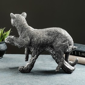 

Фигура "Леопард на коряге" 28х34х12,5 см, сталь