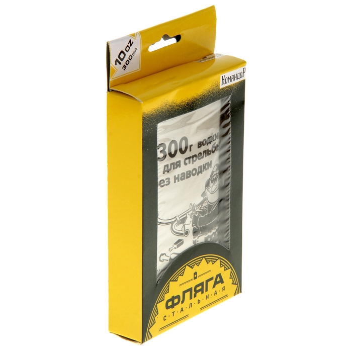 Фляжка "300 г. водки" 300 мл