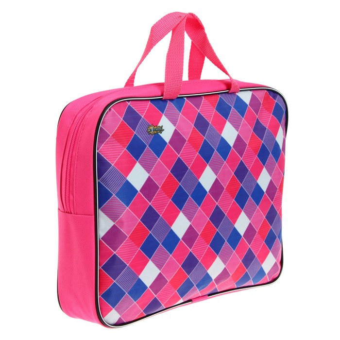 checkered school bolsa