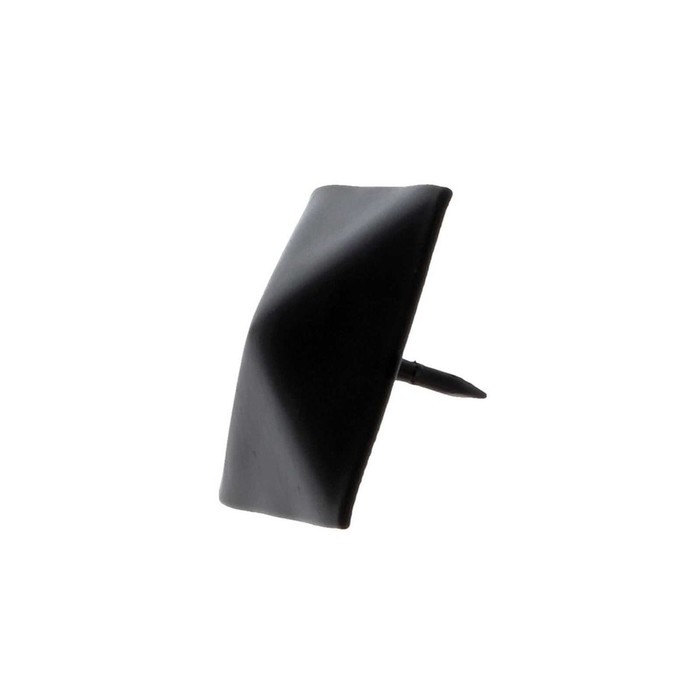 Гвоздь с пирамидальной головкой, 28 × 18 × 29 мм, сталь, цвет чёрный матовый
