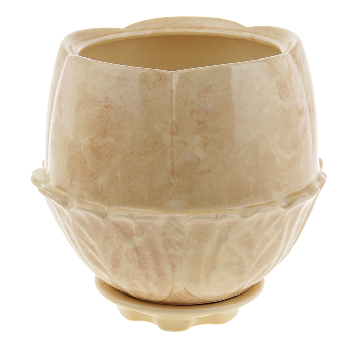 Кашпо "Азалия" бежевое 3 л