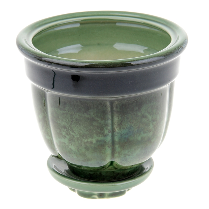 горшок цветочный Миф №3 1,2 16*15см 1сорт зеленый