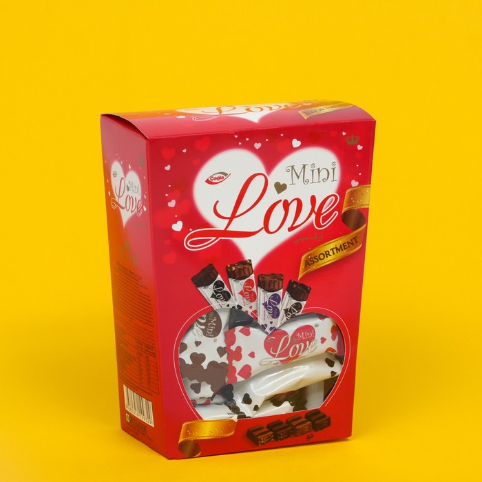 

Молочные шоколадные конфеты Love Mini 300г