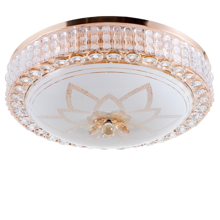 

Люстра с ПДУ 1404/1 LED 80Вт 3000-6000К золото 50х50х15 см