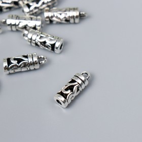 Концевик металл для творчества 'Веточка' серебро G152B759 1,6х0,6 см Ош