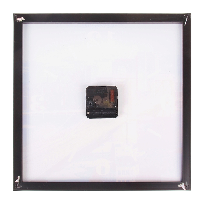 Настенные часы-картина в раме "Серия Эпатаж. Салют над Тауэрским мостом", 30 × 30 см