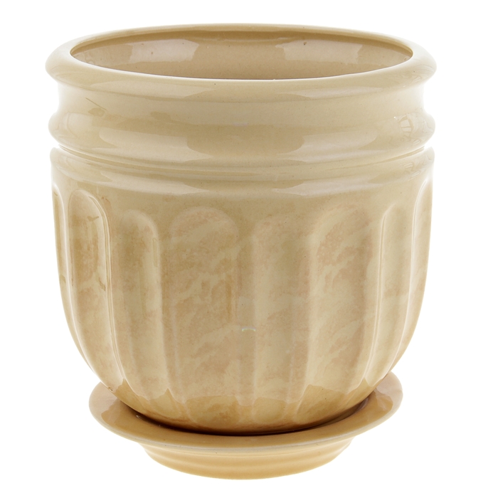 Кашпо "Гранд" бежевое 3,8 л