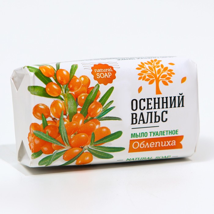 

Туалетное мыло Осенний вальс Облепиха, 75 г