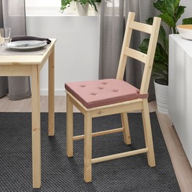 

Подушка на стул ЮСТИНА, размер 35x40x4 см, цвет розовый