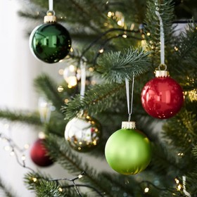 

Набор ёлочных шаров ВИНТЕР 2021, 20 шт, материал стекло, размер 6 см