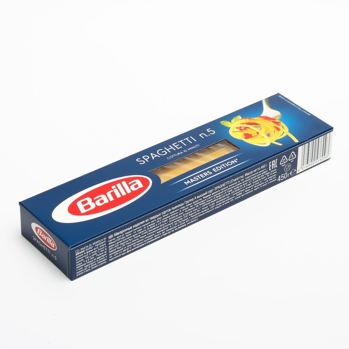 

Макаронные изделия BARILLA Спагетти 450г-500г