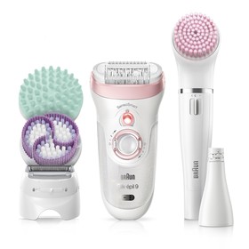 

Эпилятор Braun Silk-epil 9 Beauty Set SES 9-985, 7 насадок, 40 пинцетов, 2 скорости