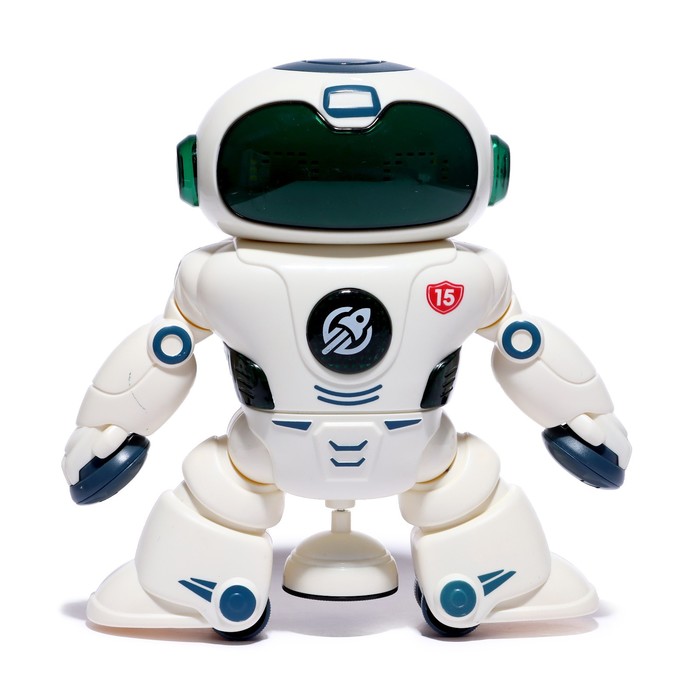 Робот «Космонавт», световые и звуковые эффекты, работает от батареек, цвета МИКС 6940327