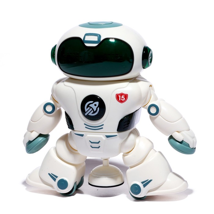 Робот «Космонавт», световые и звуковые эффекты, работает от батареек, цвета МИКС 6940327