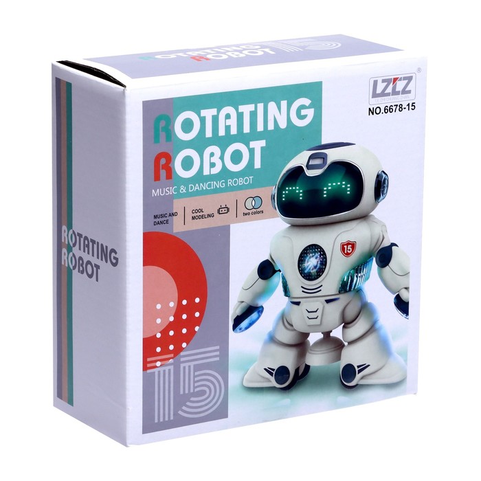 Робот «Космонавт», световые и звуковые эффекты, работает от батареек, цвета МИКС 6940327