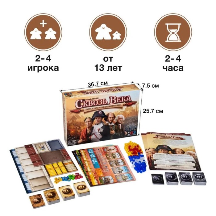 

Настольная игра «Сквозь века»