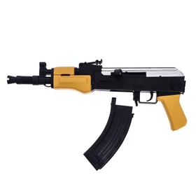 

Автомат АК-74У, стреляет пульками 6 мм