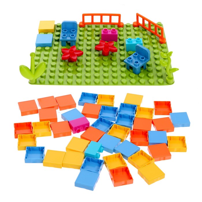 

Конструктор обучающий «Буквы и цифры», 36 деталей