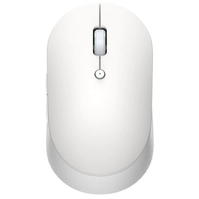 цена Мышь Xiaomi Mi Dual Mode Wireless Mouse Silent Edition, беспроводная, 1300 dpi, usb, белая
