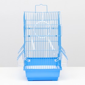 

Клетка для птиц, эмаль, 30х23х39 см, микс цветов