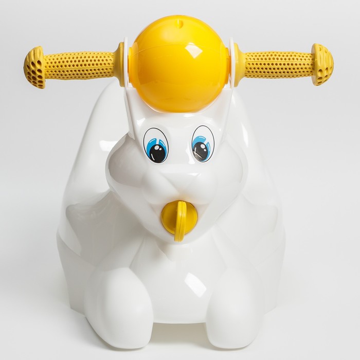 фото Горшок детский с форме игрушки «зайчик» lapsi, цвет белый idiland