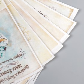 

Набор декупажных карт 6 шт "Десерт" плотность 45г/м2