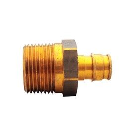 Муфта Uponor 1047191, PEX, d=32 мм х 1", наружная резьба, латунь